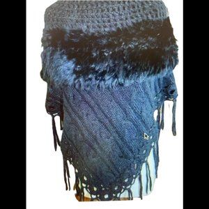 Preziosa Mink fur poncho